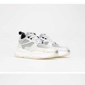 P448 Chunky Sneakers with Zebra print